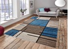 Тъкан килим MAGNOLIA 704 d.beige/blue